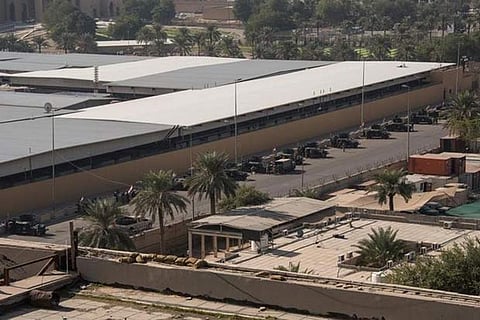 U.S. embassy compound in Baghdad. (Representative Image)