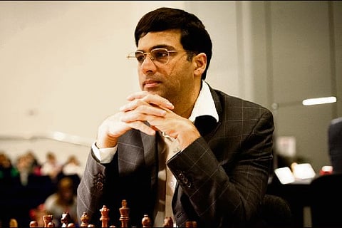 Anand draws with Vituigov, Caruana leads