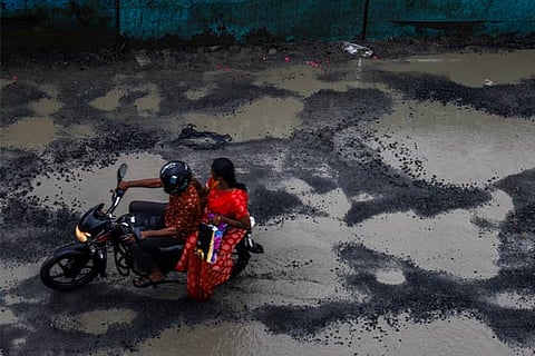 Tondiarpet High Road, which was badly damaged in the monsoon, will be completely re-laid (File photo)