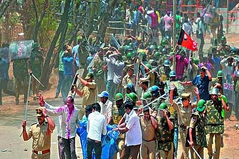 Police foil Hyderabad varsity students' march