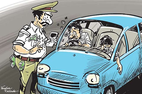 Action to be taken in case of mismatch in breathalyser data and e-challans
