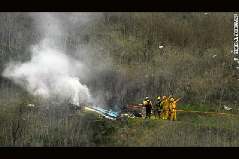 Nine people dead in Kobe Bryant helicopter crash