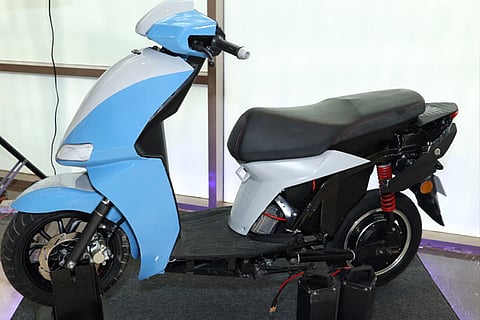 US firm presents advanced e-scooter in Chennai
