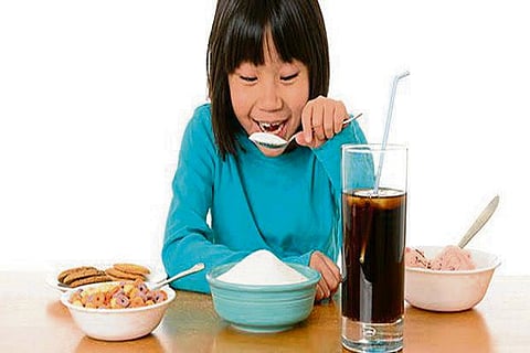 Sugary diet can promote serious gum infections