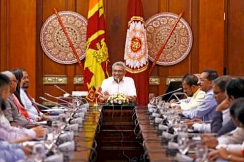 SL Prez orders not to use his pics in poll campaign