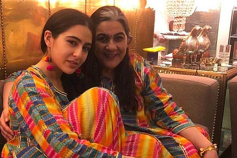 Sara Ali Khan strikes style symmetry with mom Amrita Singh