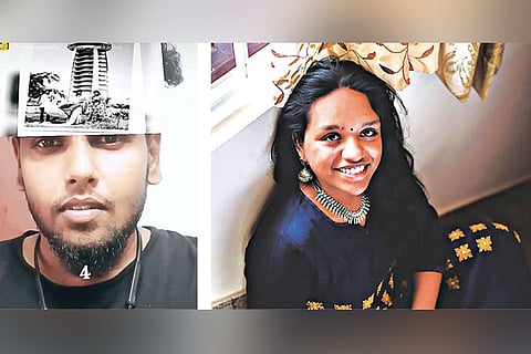 Rafiq trying out the filter, Thirupurasundari