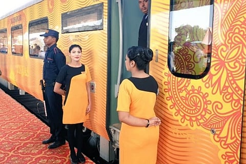 Privately operated Tejas Express on Lucknow-Delhi route (Twitter)