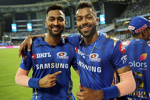 Krunal Pandya and Hardik Pandya