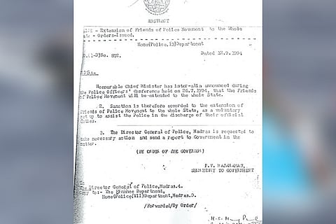 The Government Order which was issued in 1994