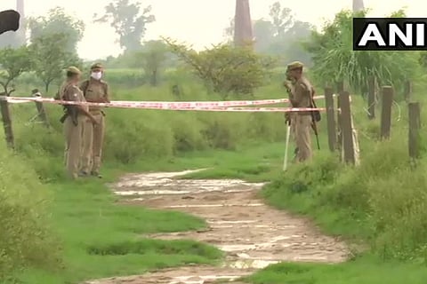 Site of encounter of Vikas Dubey in Kanpur