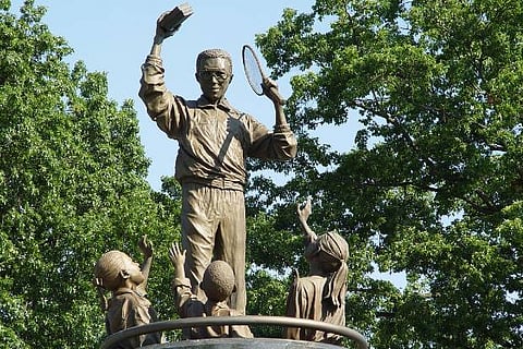 Arthur Ashe Statue at Richmond, Virginia