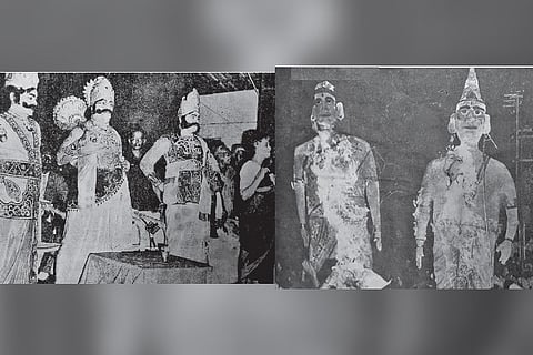 Pictures from Ravanlila celebration in Madras.