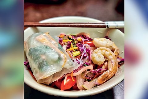 From one of the meal boxes