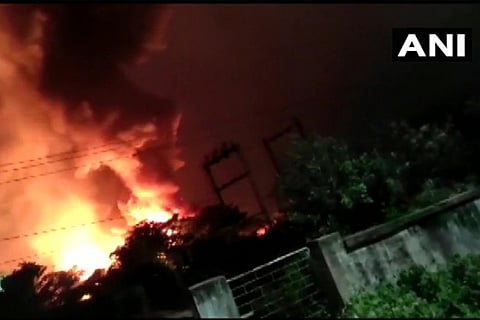 1 killed in Vizag Pharma City fire