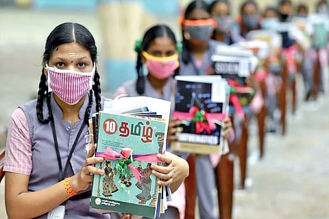 The government has strictly advised school managements to maintain social distancing norms