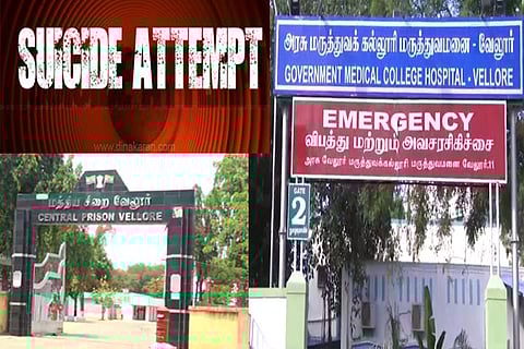 Lifer not able to sleep tries to end life