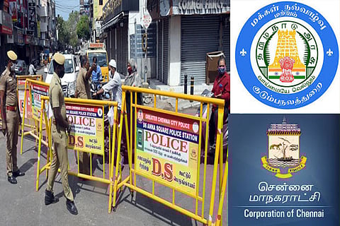 Barricades at containment areas yet to be removed