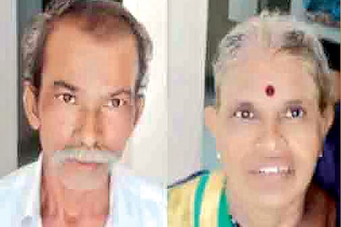 Gunasekaran (left) and Selvi