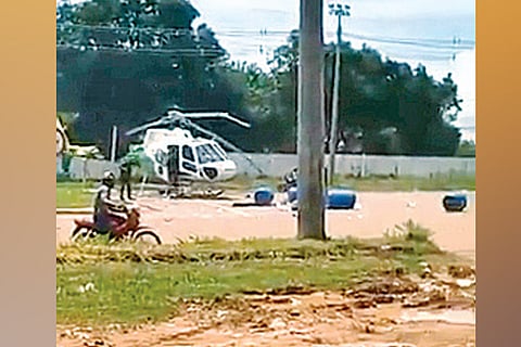 DeTect: Brazilian video of chopper crash shared as local event