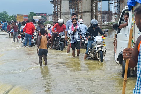 Bihar floods worsen, 38 lakh people affected in 12 districts