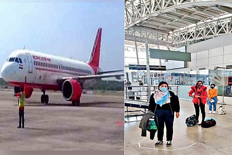 834 Indians arrive by special flights from abroad