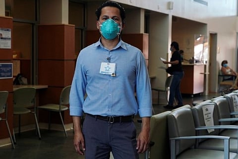 Workers living in Mexico helping California's pandemic health response