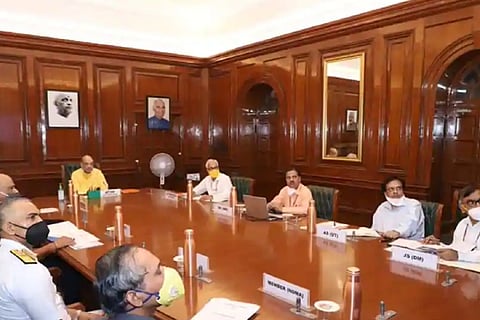 Shah holds meet over cyclone brewing in Arabian Sea