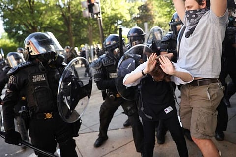 Police fire rubber bullets, tear gas to disperse peaceful protest near White House
