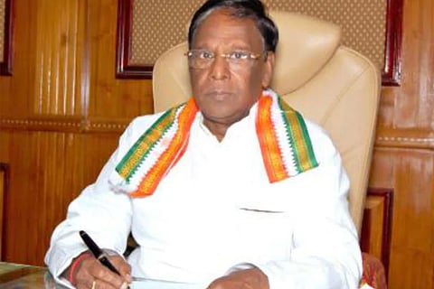 Pondy Chief Minister V Narayanasamy