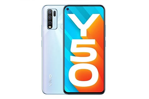 Vivo Y50 with 5,000mAh battery, 4 cameras now in India