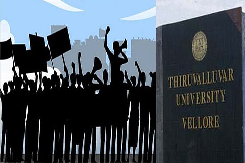 Tiruvalluvar varsity staff to boycott work from today