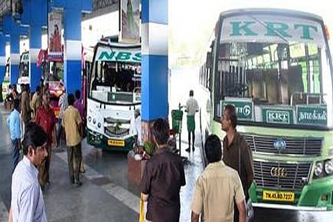 4,400 pvt buses to hit Tiruchy roads today, no fare hike