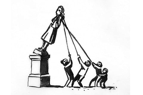 New Banksy artwork inspired by George Floyd protests goes viral