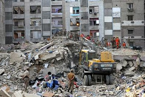 Karachi building collapse toll rises to 22