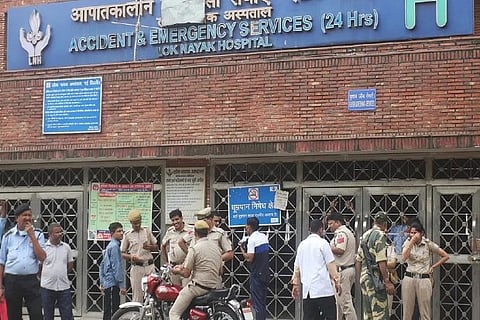 NHRC team visits Delhi hospital amid mismanagement complaints