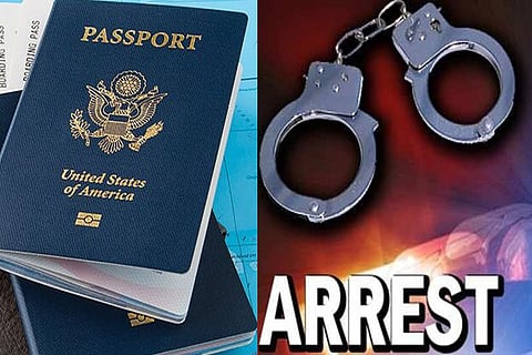 Bangladeshi national lands in city with fake passport, held