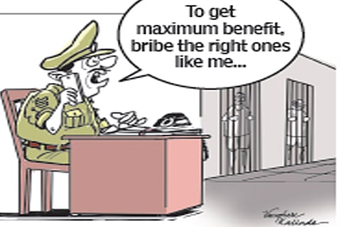 Audio clip reveals jail warder demanding bribe