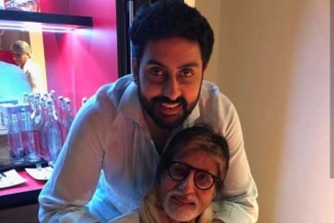 Big B watches a film with entire family at home 'for the first time'