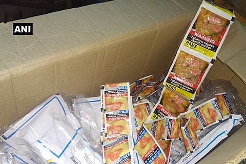 Banned tobacco products seized, 3 held