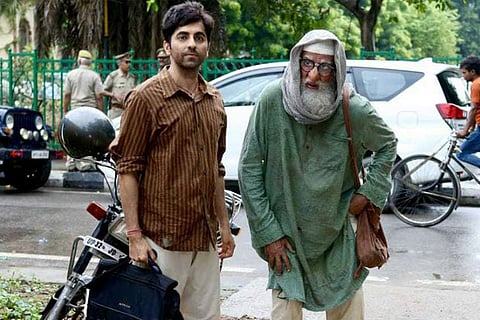 Big B has great energy: 'Gulabo Sitabo' co-actor Nalneesh Neel