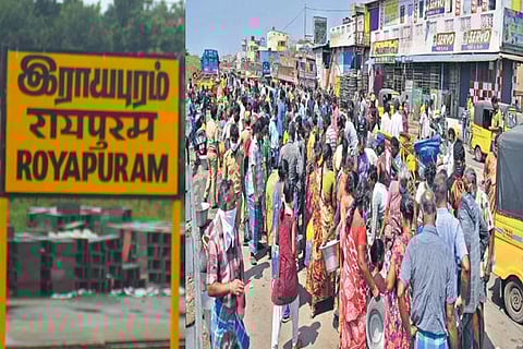 Royapuram residents flout norms even after 5,000 cases