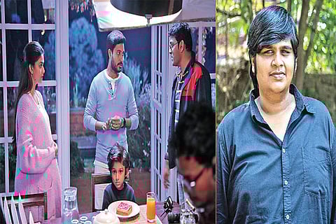 On location of Penguin; Karthik Subbaraj