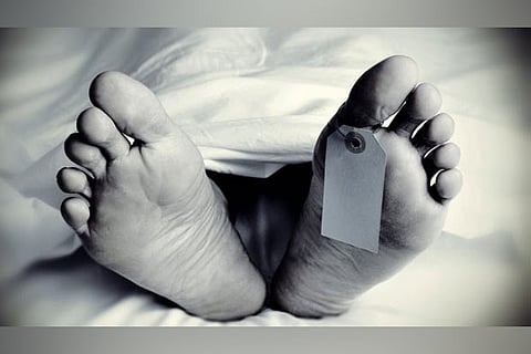 Residents away, body found in locked city flat