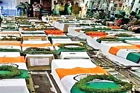 DeTect:  Indian martyrs of Ladakh falsely depicted in 2019 pic