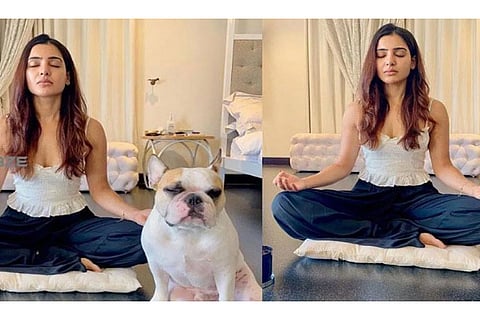 Samantha Akkineni is learning 'Isha Kriya'