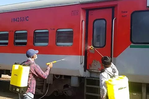 Covid-19 care rail coaches in Delhi receive first patient