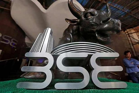 Equities fall, Sensex ends below 35k as Covid cases rise