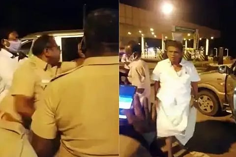Ex-MP assaults cop in toll plaza for demanding e-pass