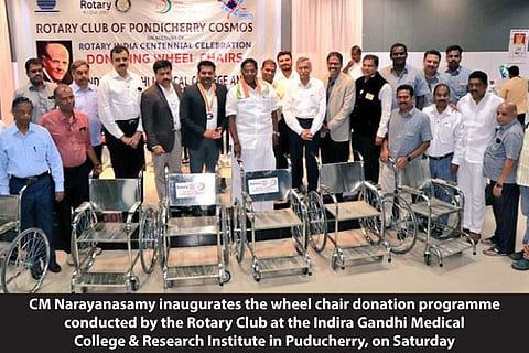 CAA brought to divert Centre's failures: Pondy CM